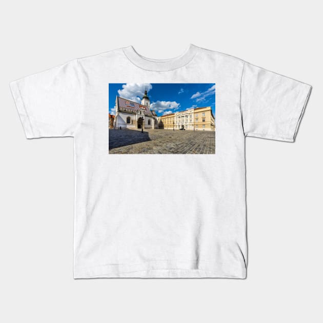 Zagreb Kids T-Shirt by ivancoric